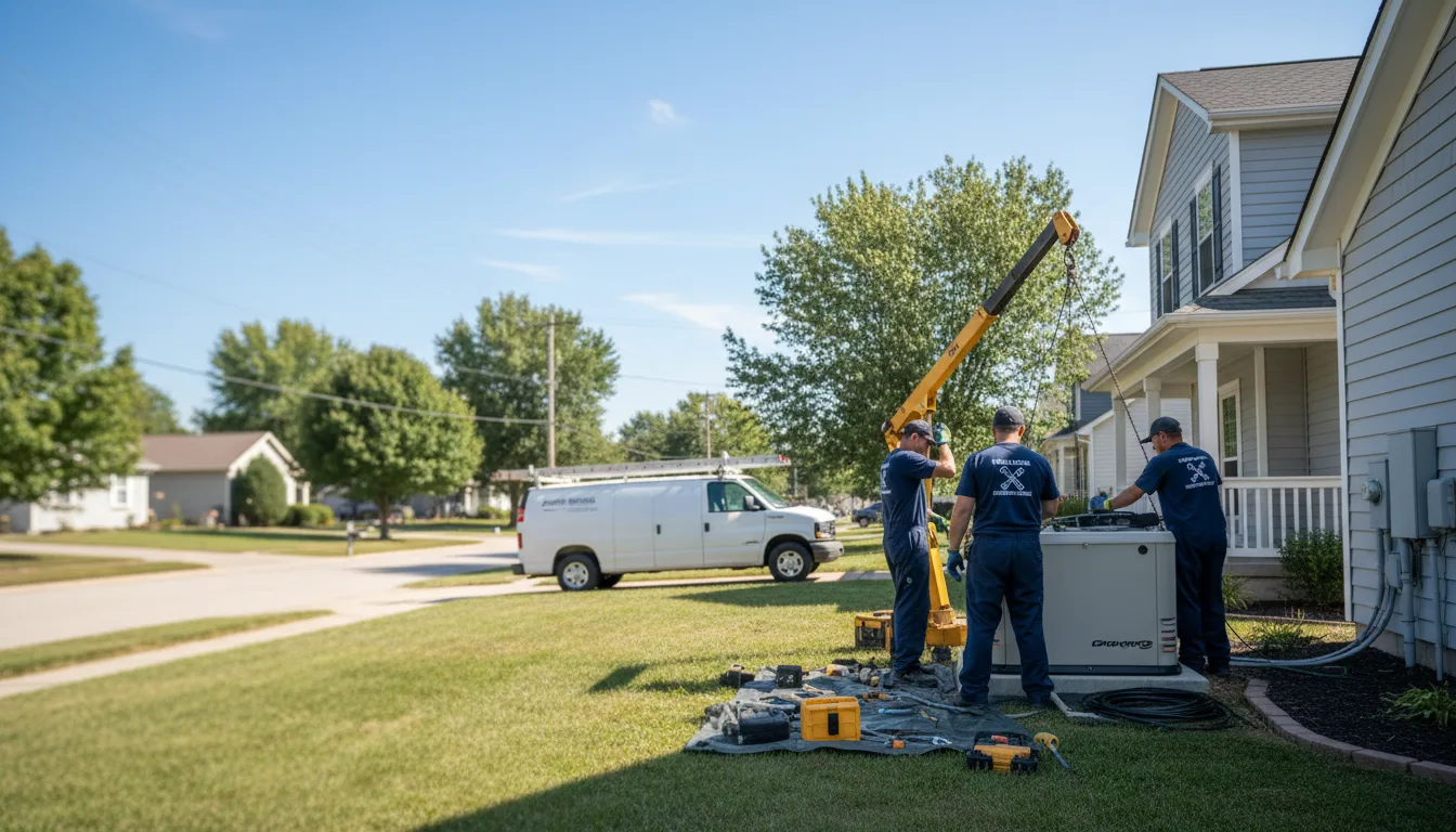 Generator Installation in La Prairie, IL near me